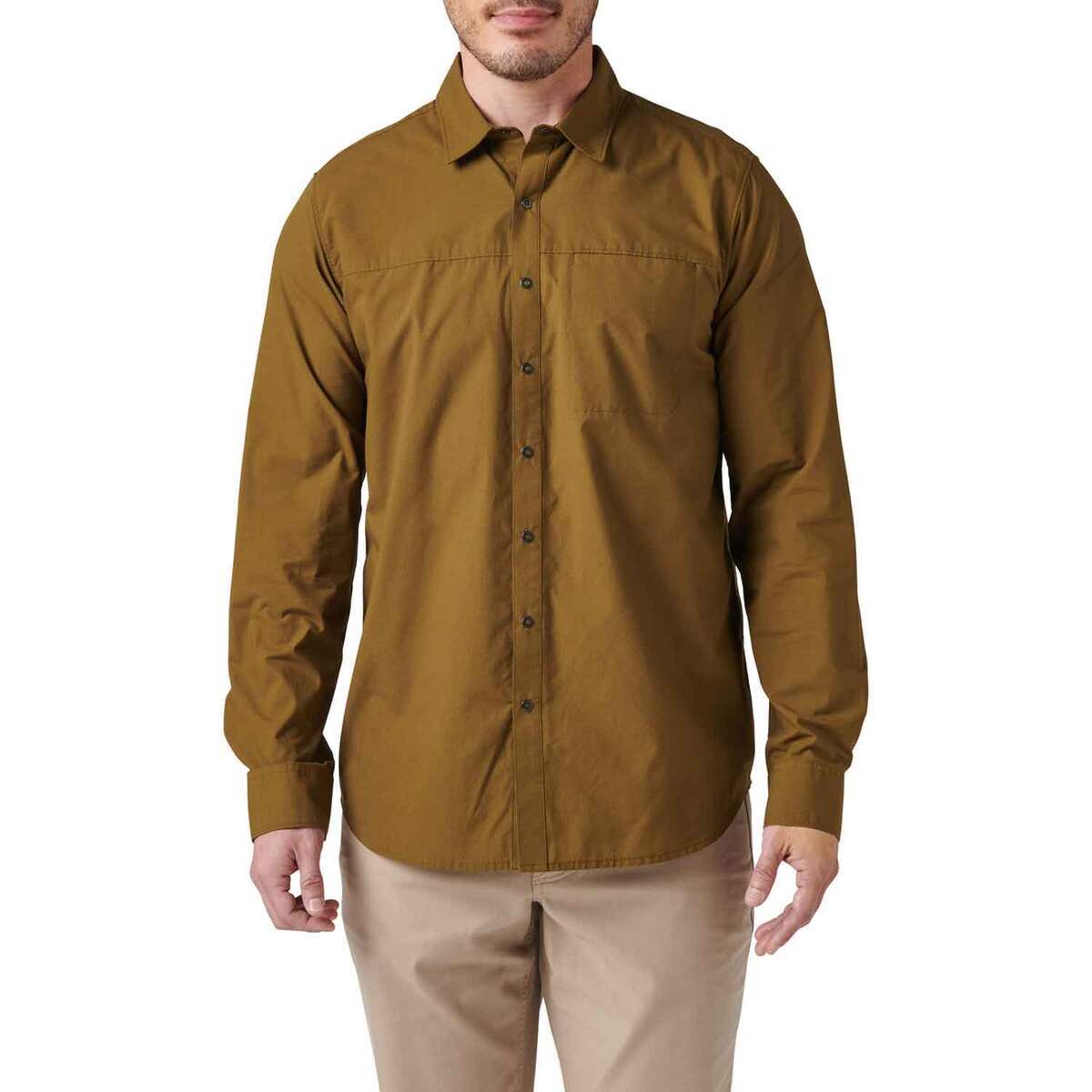 5.11 Men's Igor Solid Long Sleeve Tactical Shirt 5.11 Men's Igor Solid Long Sleeve Tactical Shirt