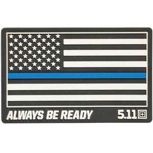 5.11 Thin Blue Line Rubber Patch
