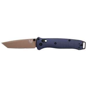 Benchmade Bailout 3.38 inch Folding Knife - Crater Blue