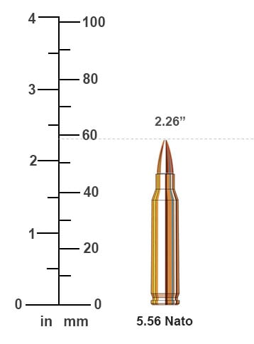 5.56mm Nato Bullet