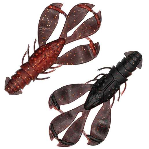 6th Sense Congo Craw Creature Bait – 6 Pack – Wild Lava Craw