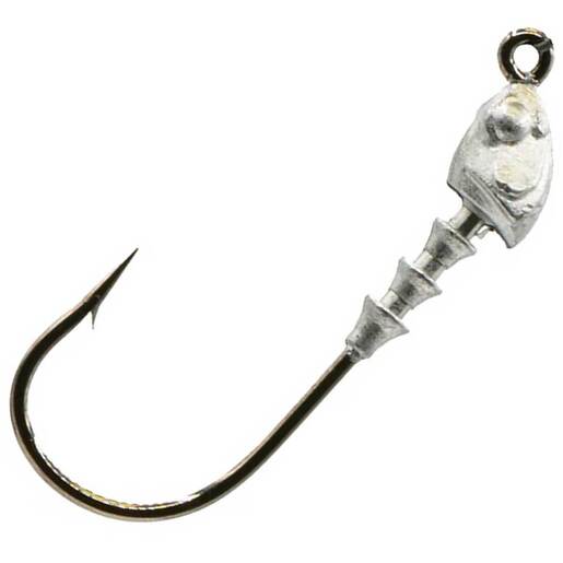 6th Sense Inshore Jig Heads - Raw - Raw 3/0