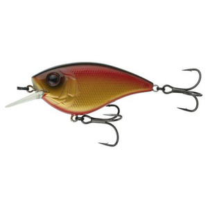 6th Sense Lure Co Crush Flat 75X Shallow Diving Crankbait - Brown Eye Special, 5/8oz, 2-1/2in, 2-5ft