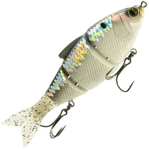 6th Sense Trace Hard Swimbait - Chrome Black Back 2 - 6Th Sense