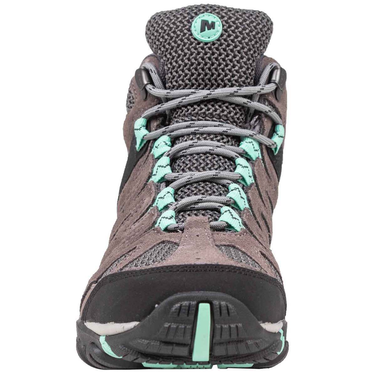 Merrell Women's Accentor 2 Waterproof Mid Hiking Boots - Charcoal - Size 7 - Charcoal 7