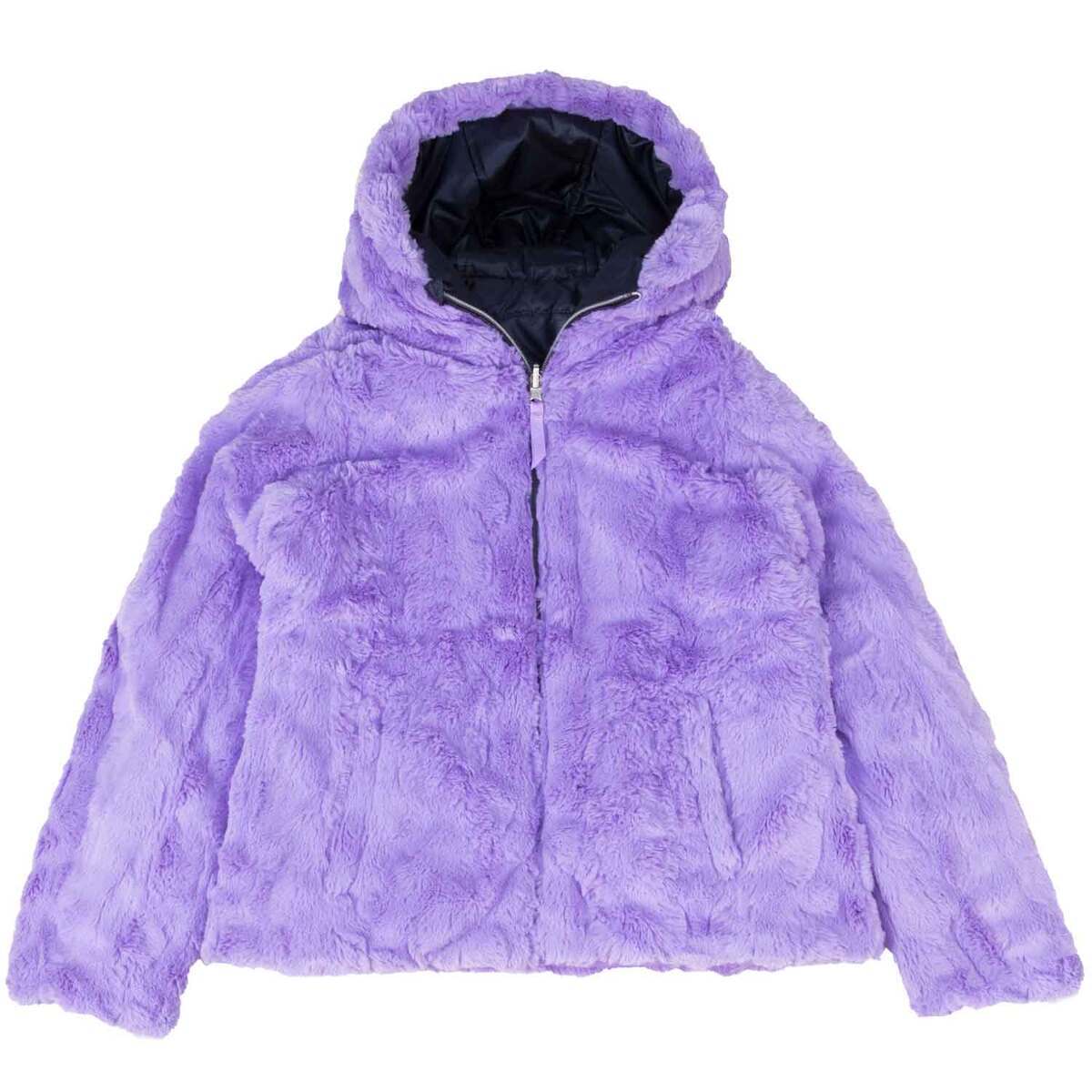 Pistachio Girls' Quilted Dip Dye Reversible Insulated Jacket ...