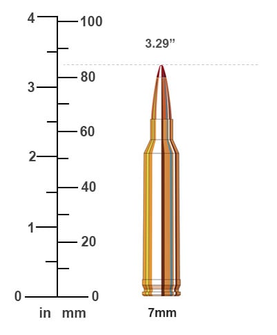7mm Rem Mag Bullet
