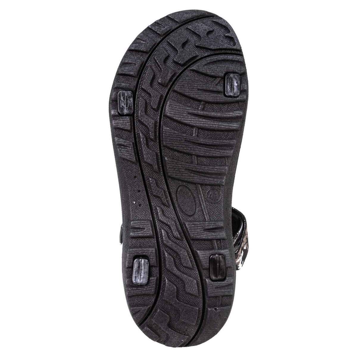 Tamarack Men's Open Toe Sandals - Black Camo - Size 12 - Black Camo 12 Tamarack Men's Open Toe Sandals - Black Camo - Size 12 - Black Camo 12