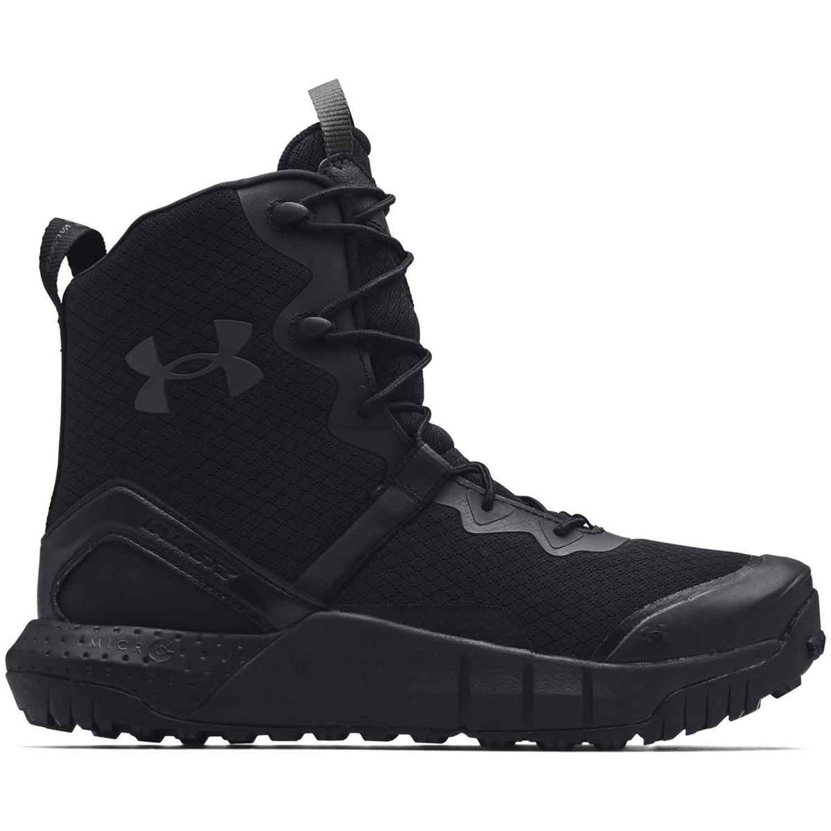 Under Armour Men's Micro G Valsetz Tactical Work Boots - Black - Size 8 ...
