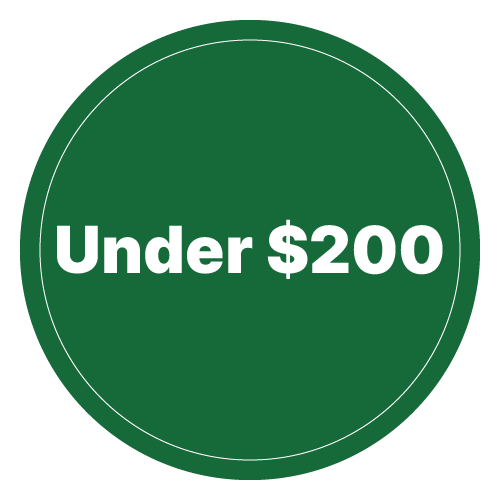 Under $200