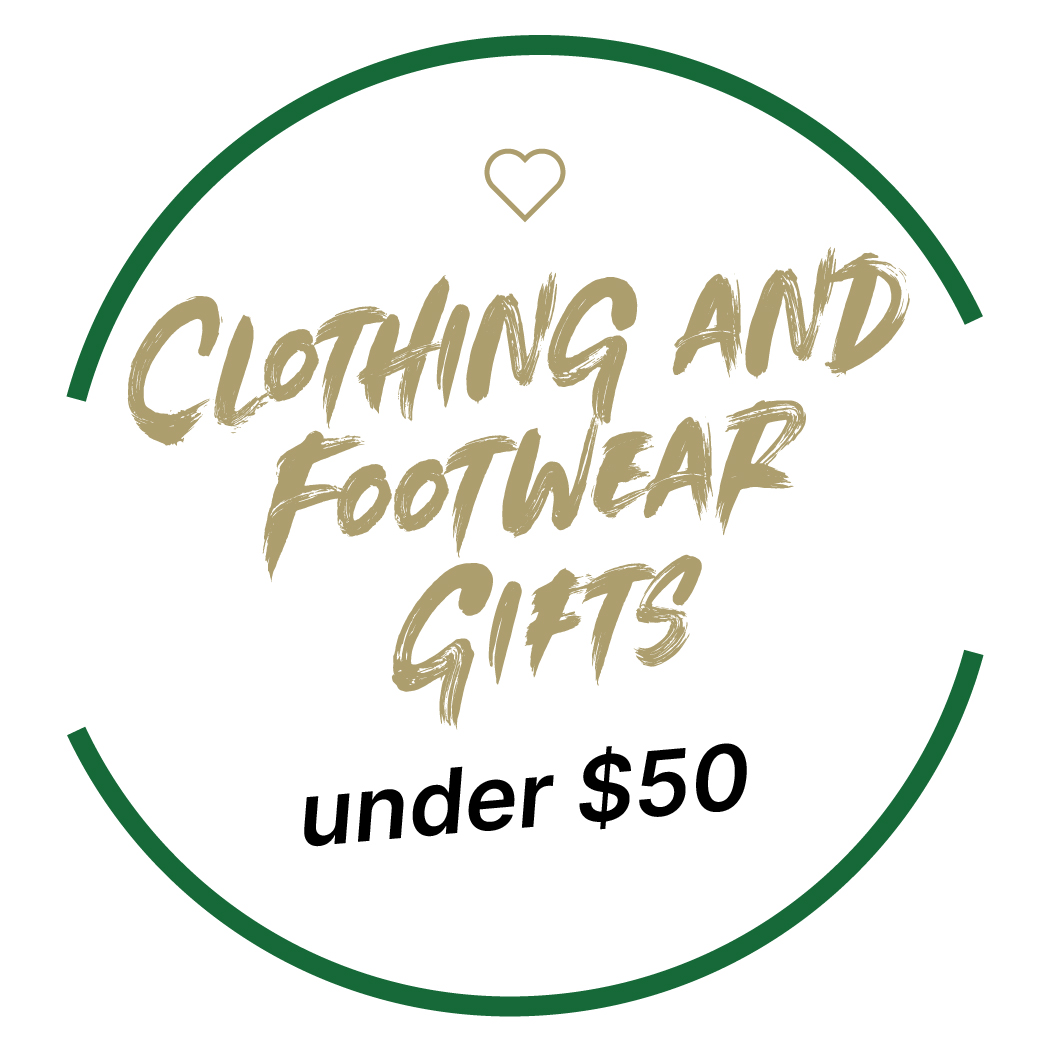 Clothing & Footwear Gifts Under $50