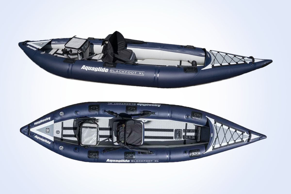 Aquaglide Blackfoot Angler Inflatable Kayak