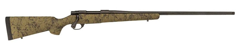 Howa HS Precision Black/Green w/Black Webbing Bolt Action Rifle - 6.5 PRC