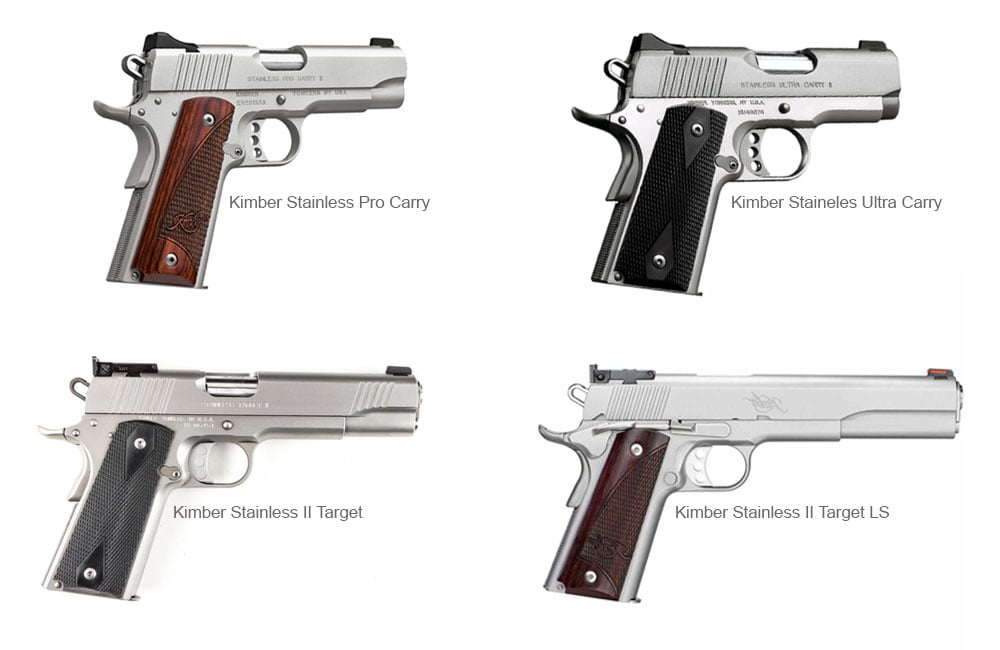 Stainless II (Target LS, Pro Carry, Ultra Carry, Target)