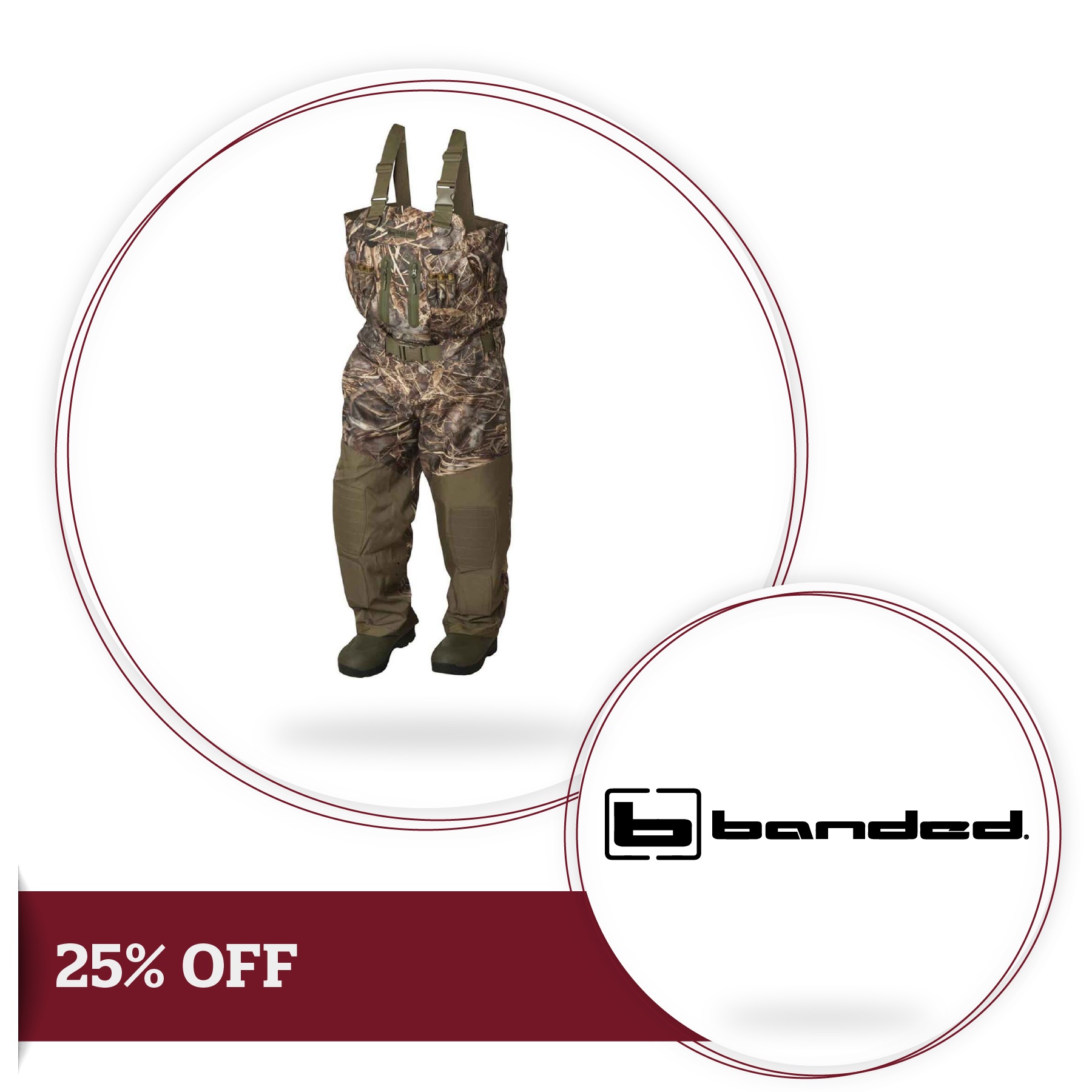 25% Off Banded