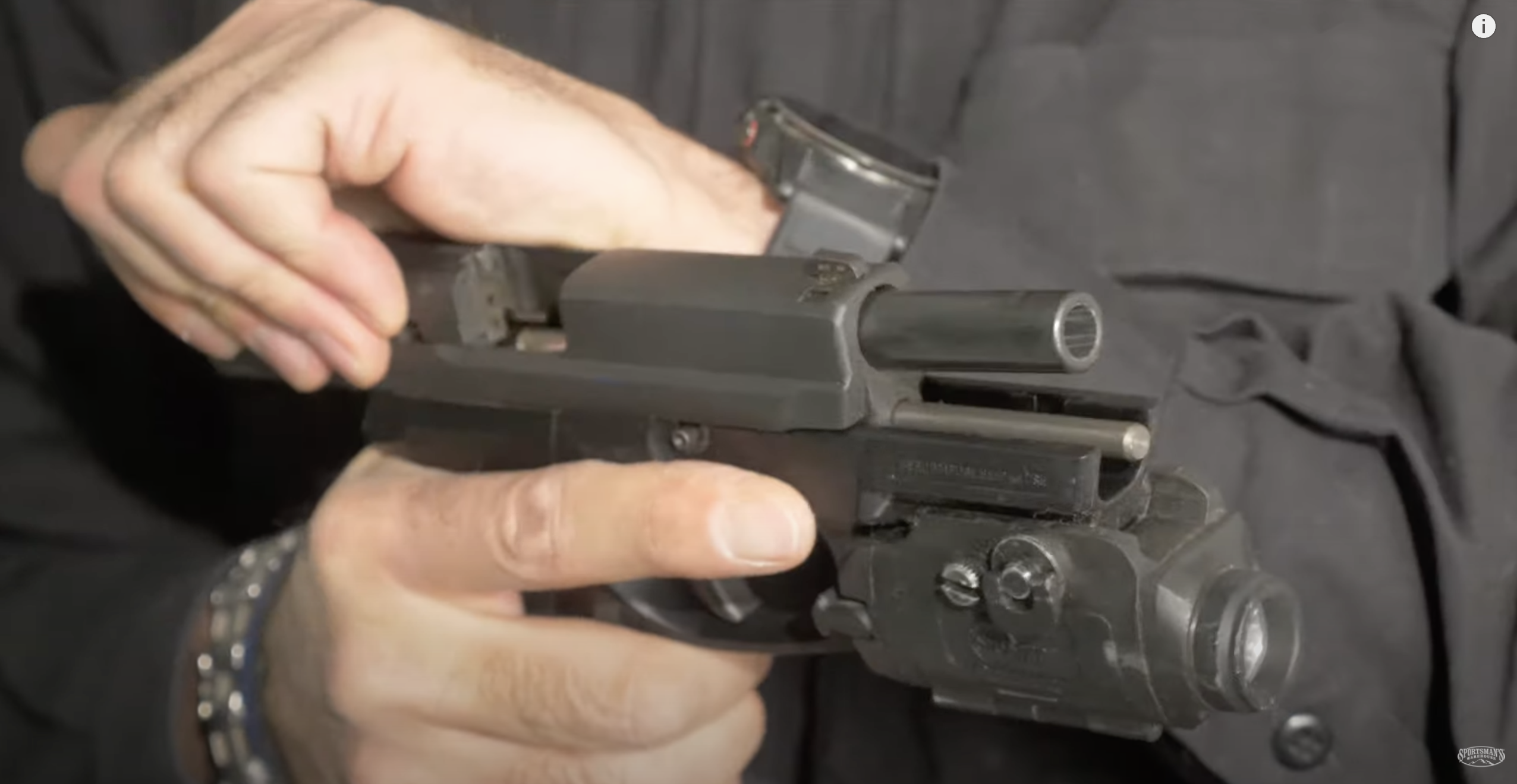 Handgun Slider Operation