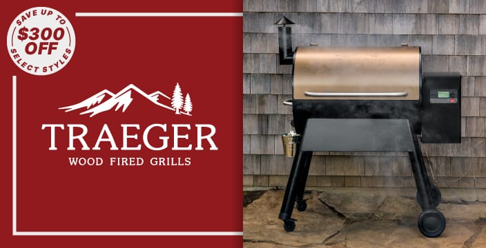 Traeger -  Up to $300 off Select Styles image