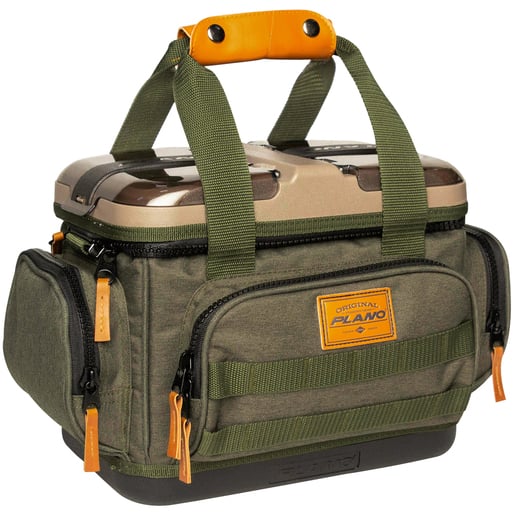 Plano Medium 3600 Size Mossy Oak Manta Softsider Fishing Tackle Bag, Black