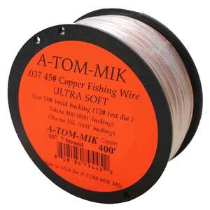 A-TOM-MIK 45# Copper Multistand Fishing Wire Trolling