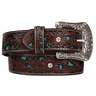 Ariat Women's Tooled Overlay Leather Belt