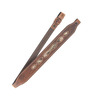 AA&E Distressed Leather W/Realtree AP Camo Rifle Sling - Distressed Brown Camo