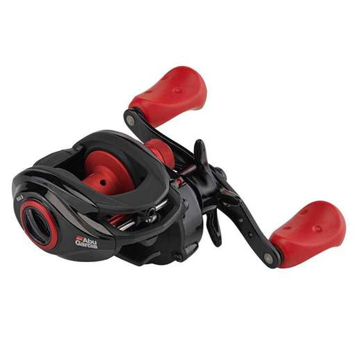 Abu Garcia Max X Low Profile Casting Reel – Black/Red LP