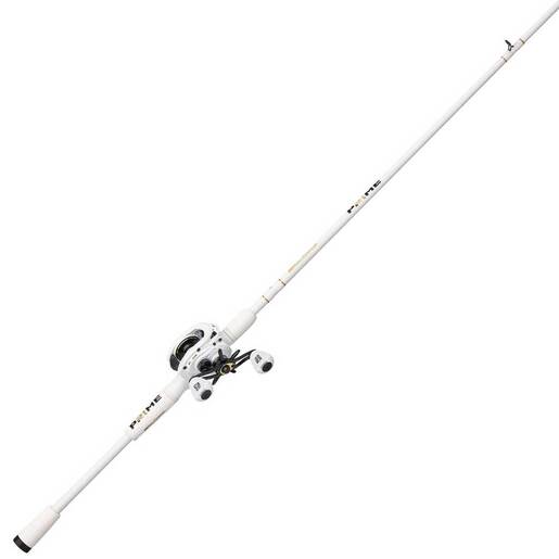 AAbu Garcia Prime21 Baitcast Rod and Reel Combo - White LP