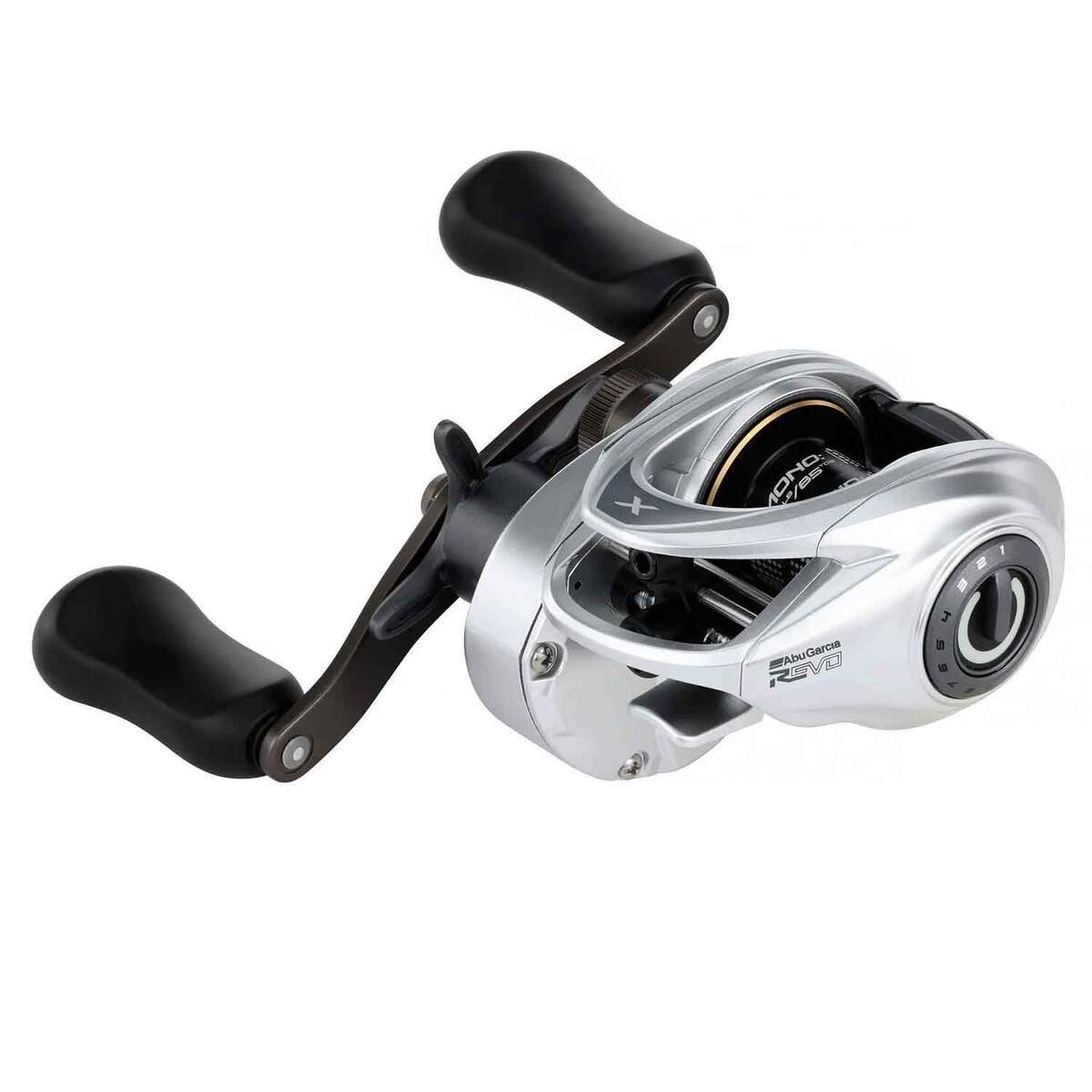 Abu Garcia Revo X VoltiQ Low Profile Bait Casting Reel - Size LP, High Speed, Right | Sportsman's Warehouse Abu Garcia Revo X VoltiQ Low Profile Bait Casting Reel - Size LP, High Speed, Right | Sportsman's Warehouse