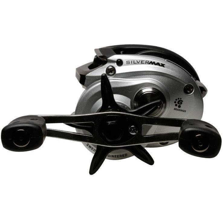 Abu Garcia Silver Max Low Profile Casting Reel - Size 3, Right Retrieve - 3 Abu Garcia Silver Max Low Profile Casting Reel - Size 3, Right Retrieve - 3