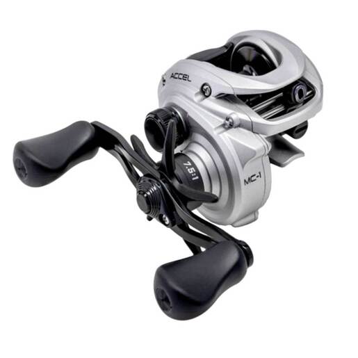 Lew's Accel Baitcast Reel - Silver 32mm