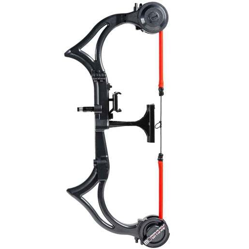 AccuBow 2.0 10-70lbs Right Hand Carbon Fiber Virtual Compound Bow - Bundle Package - Carbon Fiber - Accubow