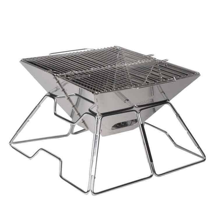 AceCamp Potable Small Charcoal BBQ Grill w/ Carry Bag AceCamp Potable Small Charcoal BBQ Grill w/ Carry Bag