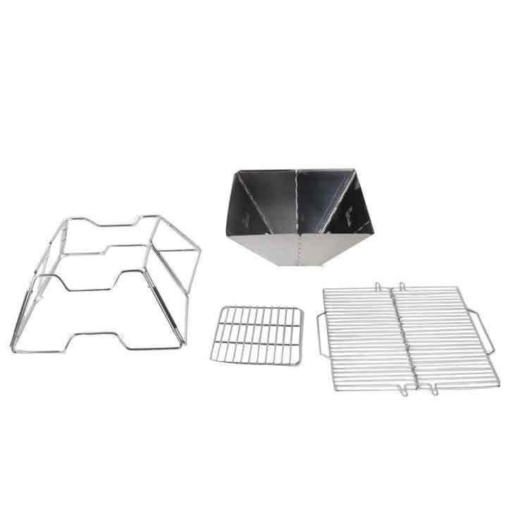AceCamp Potable Small Charcoal BBQ Grill w/ Carry Bag AceCamp Potable Small Charcoal BBQ Grill w/ Carry Bag