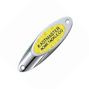 Acme Kastmaster Casting Spoon - Chrome/Chartreuse, 1/2oz