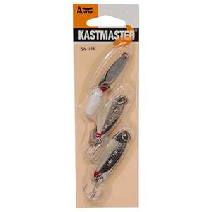 Acme Kastmaster Bucktail Spoon Kit - Chrome, Assorted Sizes