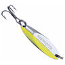 Acme Kastmaster Rattle Master Ice Fishing Spoon - Chrome Chartreuse Stripe, 1/4oz - Chrome Chartreuse Stripe