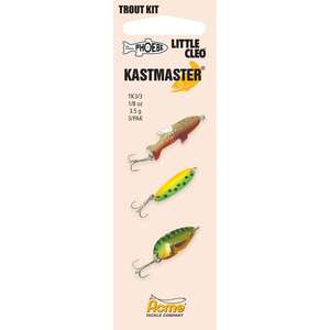 Acme Kastmaster Trout Mixed Lure Multi-Pack Spoon Assortment - 3 Pack