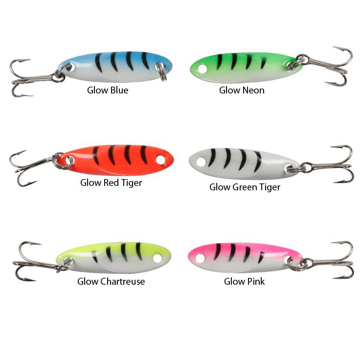 Acme Kastmaster UV Glow Ice Fishing Spoon Acme Kastmaster UV Glow Ice Fishing Spoon