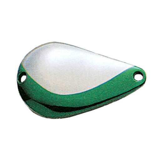 Acme KO Wobbler Casting Spoon – Nickel/Neon Blue