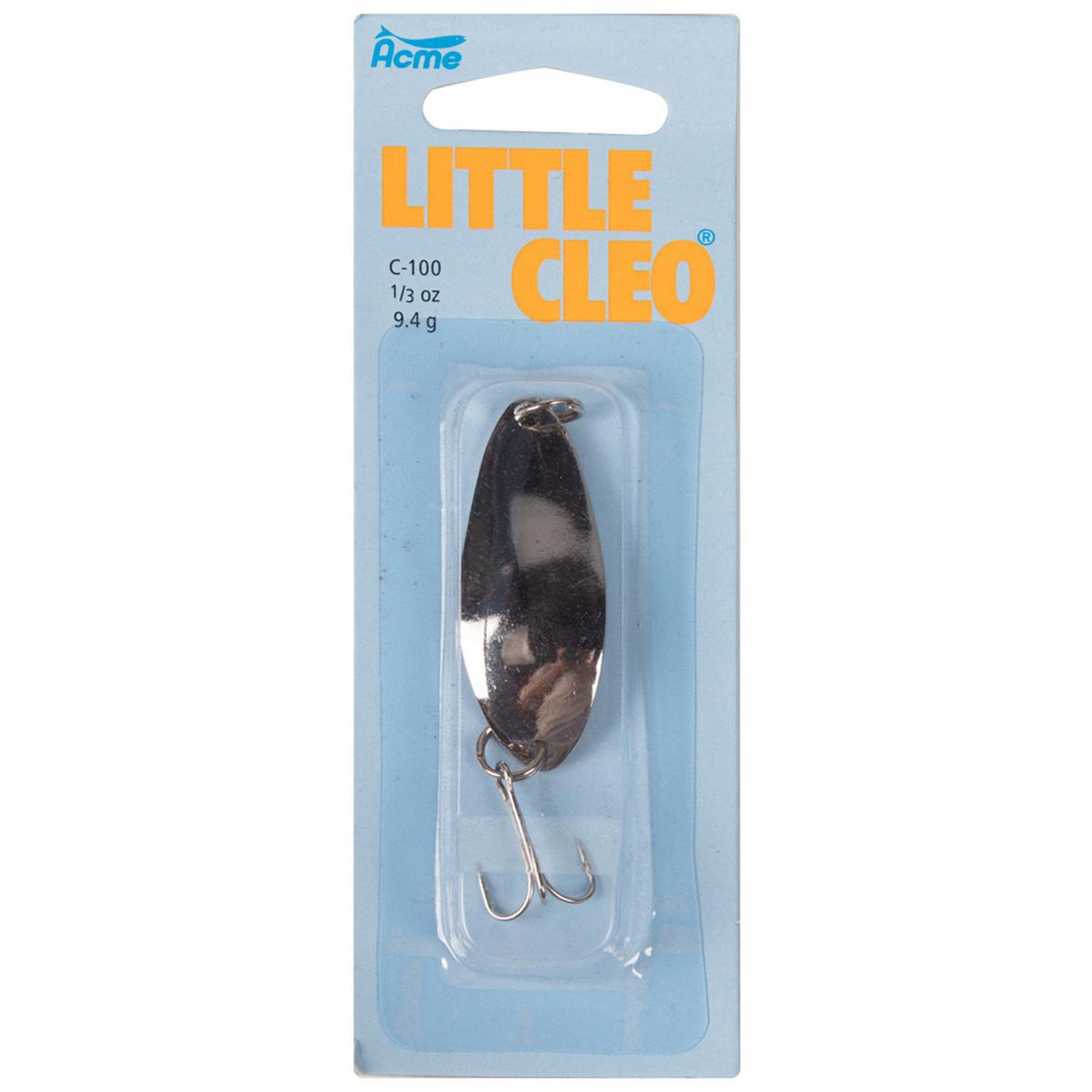 Acme Little Cleo Casting Spoon - Nickel, 1/3oz - Nickel Acme Little Cleo Casting Spoon - Nickel, 1/3oz - Nickel