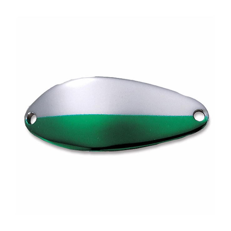 Acme Little Cleo Casting Spoon - Nickel/Neon Green, 1/8oz - Nickel/Neon Green Acme Little Cleo Casting Spoon - Nickel/Neon Green, 1/8oz - Nickel/Neon Green