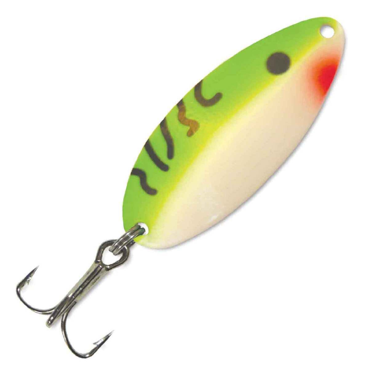 Acme Little Cleo Super Glow Casting Spoon - Green Digger, 2/5oz