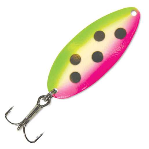Acme Little Cleo Super Glow Casting Spoon – Watermelon 1/0 Hook