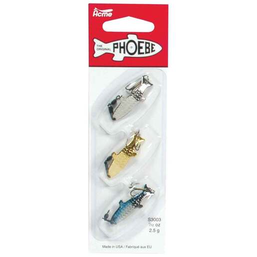 Acme Phoebe Metallic Trolling Spoon Variety Pack – Variety