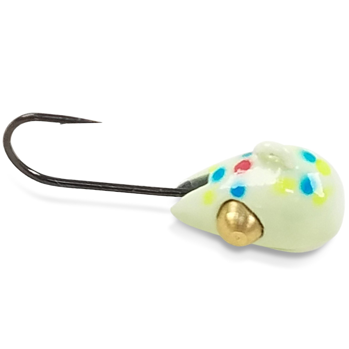 Acme Tungsten Sling Blade Ice Fishing Jig - Bumble Green, 5/32oz - Bumble Green 8 Acme Tungsten Sling Blade Ice Fishing Jig - Bumble Green, 5/32oz - Bumble Green 8