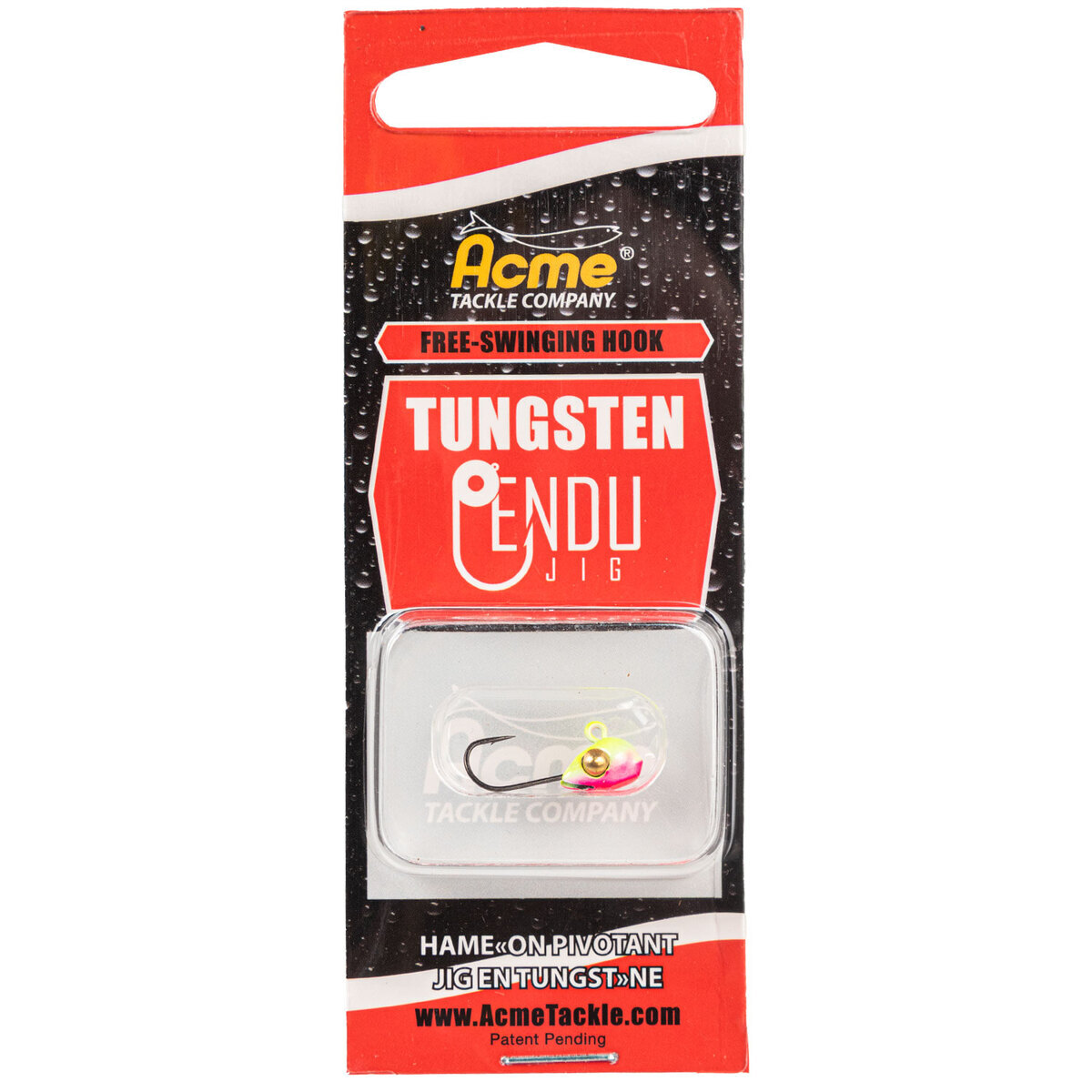Acme Tungsten Sling Blade Ice Fishing Jig - Pink Chartreuse, 1/32oz - Pink Chartreuse 9 Acme Tungsten Sling Blade Ice Fishing Jig - Pink Chartreuse, 1/32oz - Pink Chartreuse 9