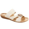 Acorn Women's Samoset Slide Open Toe Sandals - Oyster - Size 7 - Oyster 7