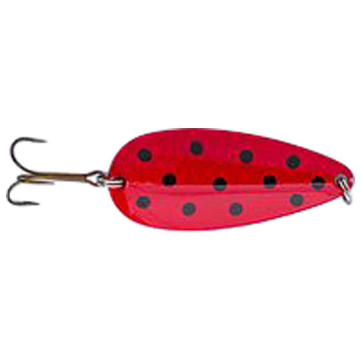 Adams Built Sierra Special Casting Spoon - Red/Black Dot, 7/8oz - Red/Black Dot Adams Built Sierra Special Casting Spoon - Red/Black Dot, 7/8oz - Red/Black Dot