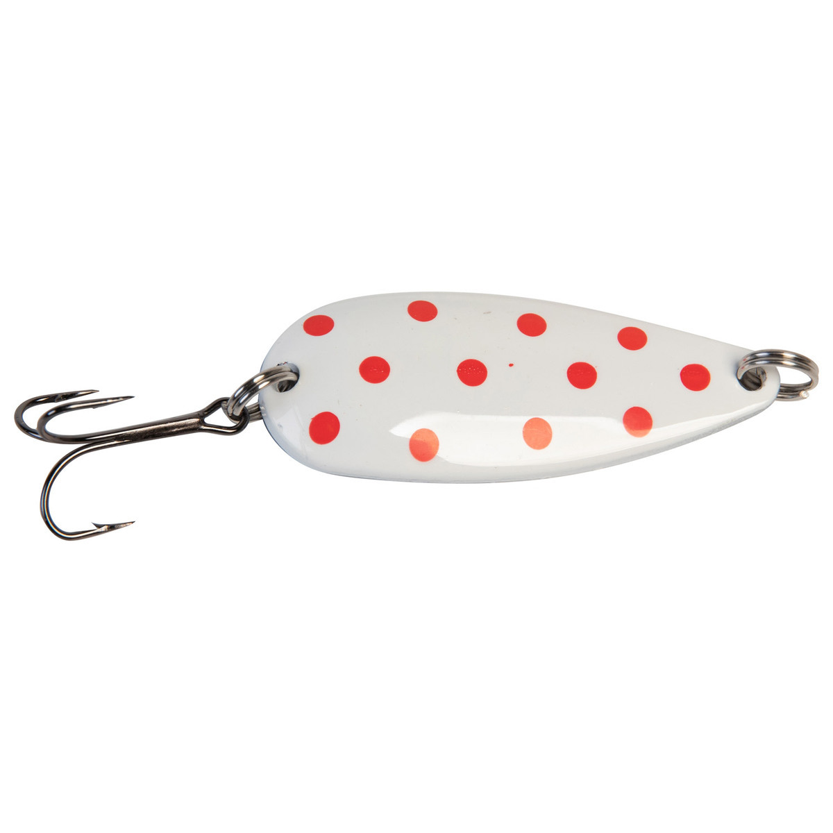Adams Built Sierra Special Casting Spoon - White/Red Dot, 1/2oz - White/Red Dot Adams Built Sierra Special Casting Spoon - White/Red Dot, 1/2oz - White/Red Dot