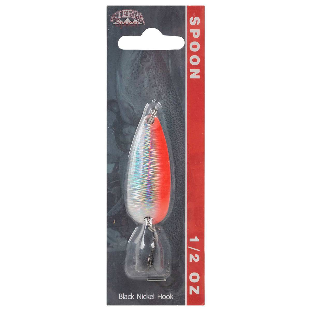 Adams Built Sierra Special Casting Spoon - Orange Halo, 1/2oz - Orange Halo Adams Built Sierra Special Casting Spoon - Orange Halo, 1/2oz - Orange Halo